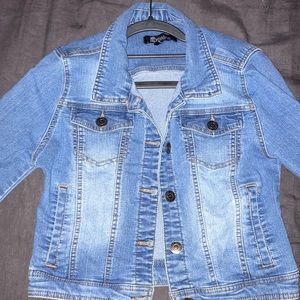 Cropped Jean Jacket